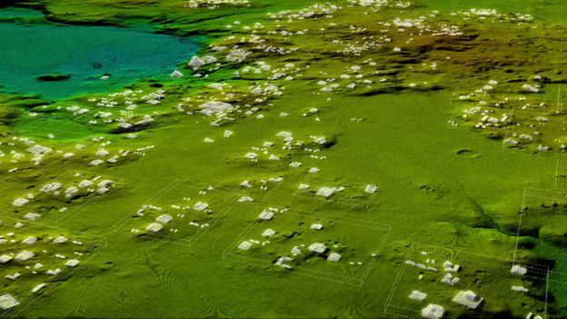 Lidar of Mayan Civilization