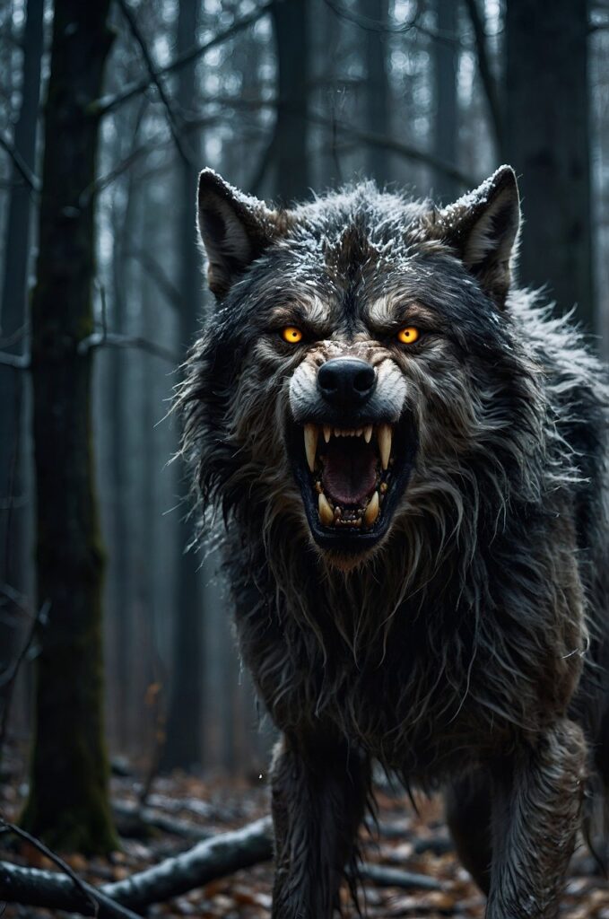 Wolf Creature depiction Werewold