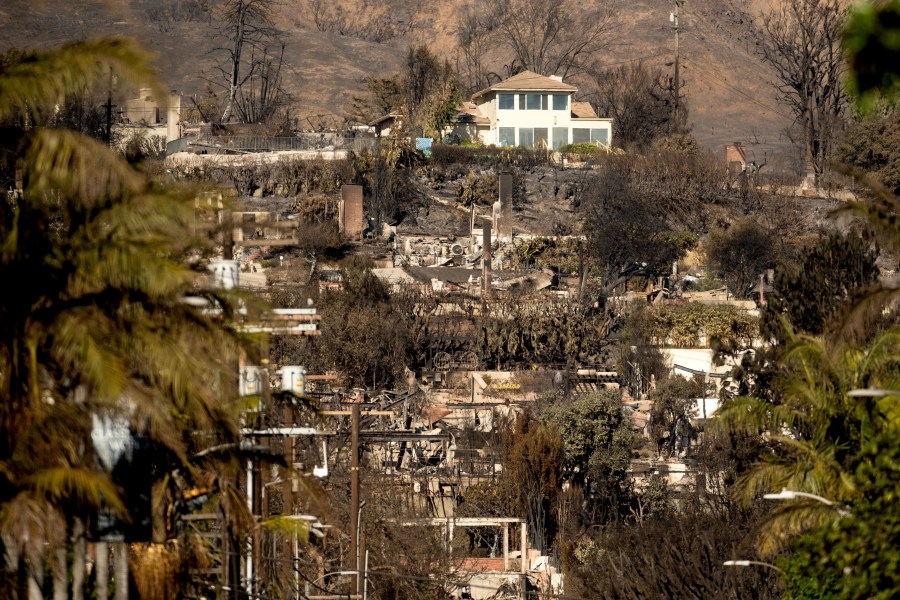 LA Homes in Fire