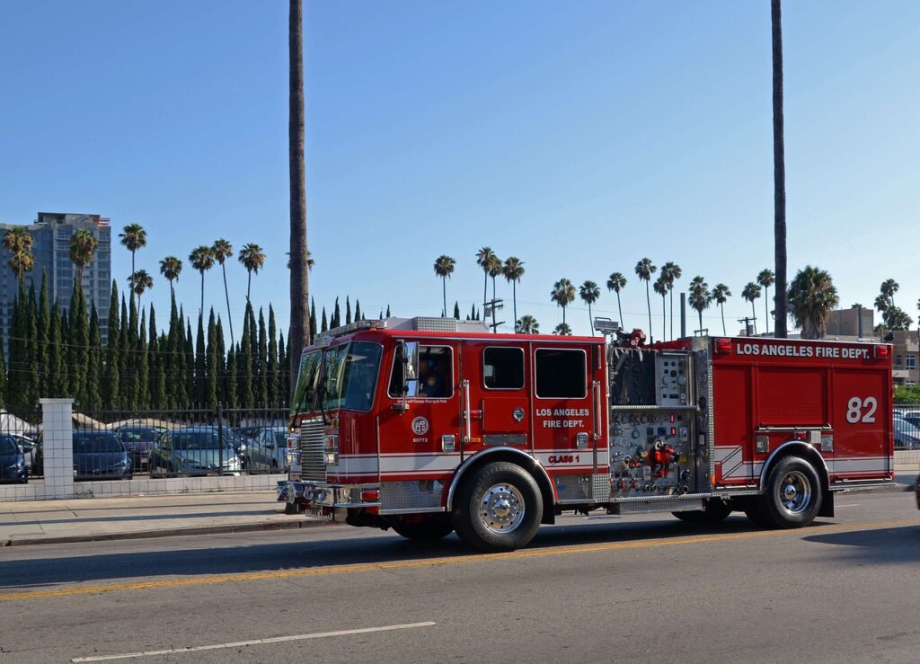 LA Fire Engine