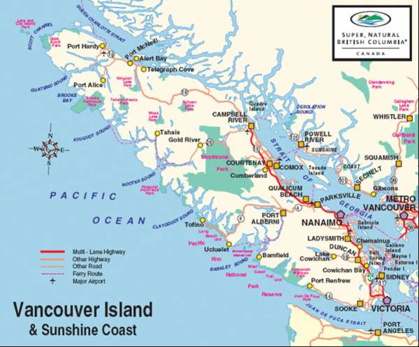 Vancouver Island and coast