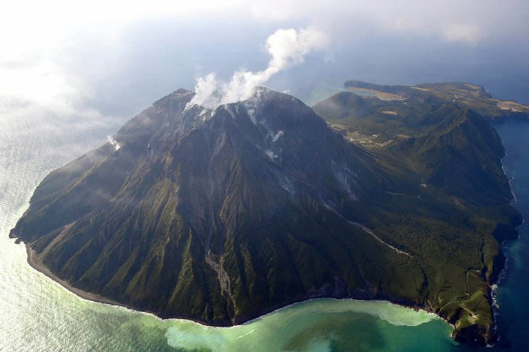 Akahoya Volcano Japan